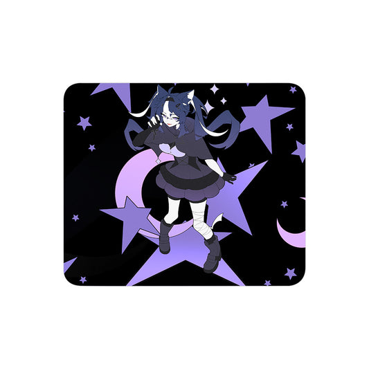 Yuki Hatsuki "Moonflower Stars" Mousepad