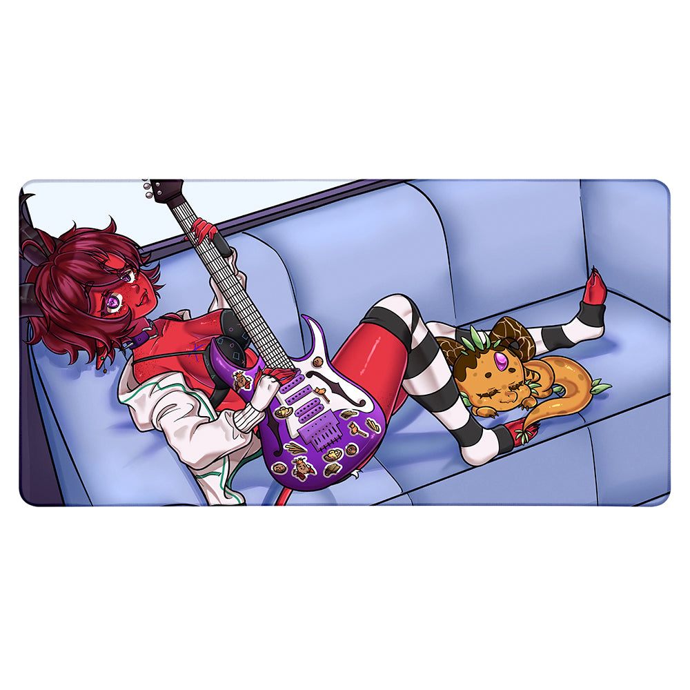 Mrs_Succ "Potatunes & Chill"  XXL Mousepad