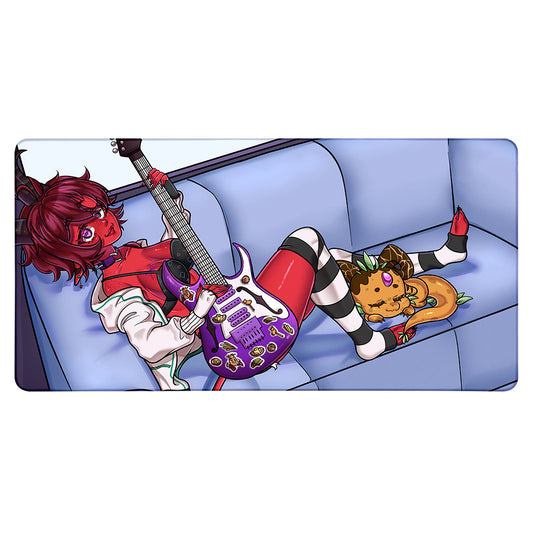 Mrs_Succ "Potatunes & Chill"  XXL Mousepad