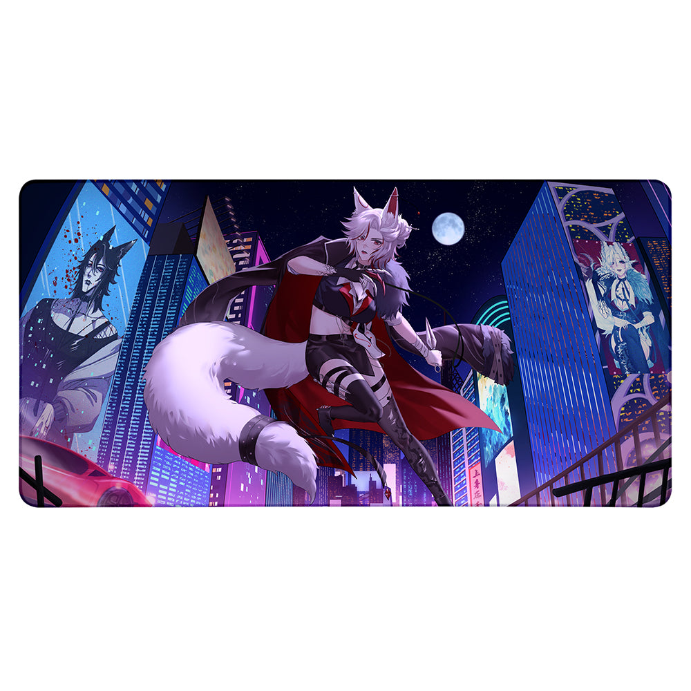 MsSaraMisaki City Nights XXL Mousepad