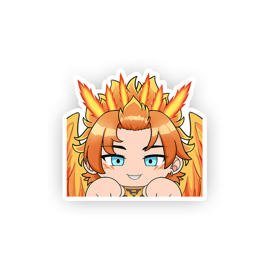 MythicDuo Flare Peeker Sticker Add On