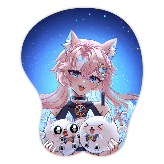 NatsuNami Mochi Squeeze 3D Mousepad