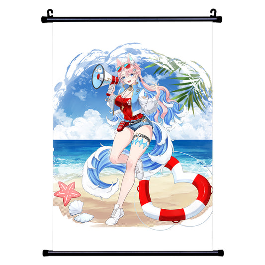 NatsuNami Summer Lifeguard Wall Scroll