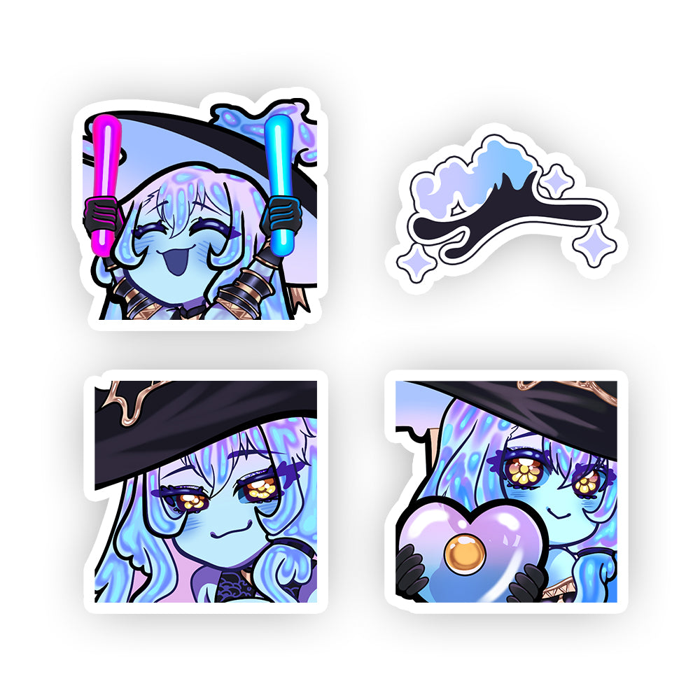 Neba Natsuki 'Chibi Slime' Sticker Pack