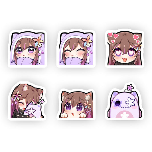 NekoElla Emote Sticker Pack