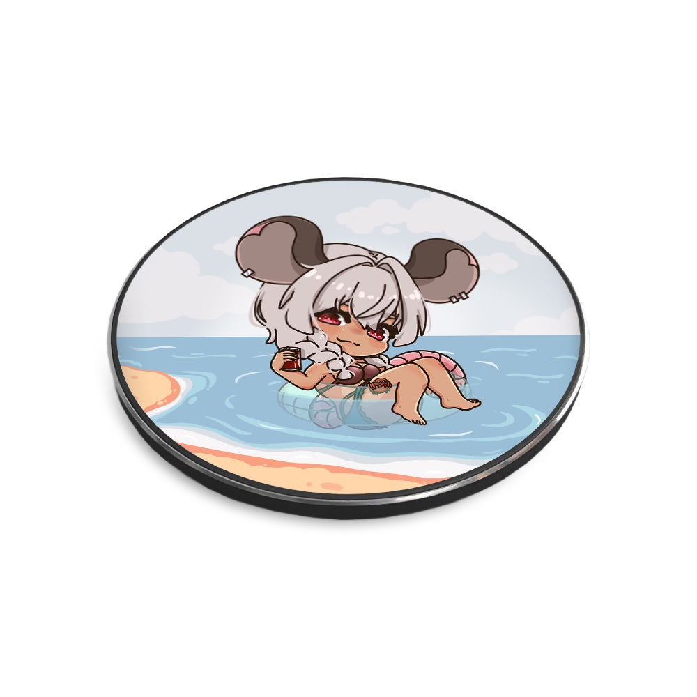 NellieAndGrits "Summer Splash" Wireless Phone Charger