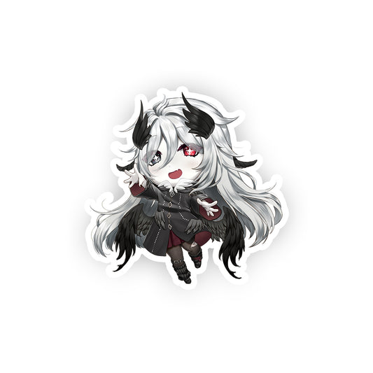 NemoNevermore Chibi Birb  Sticker B