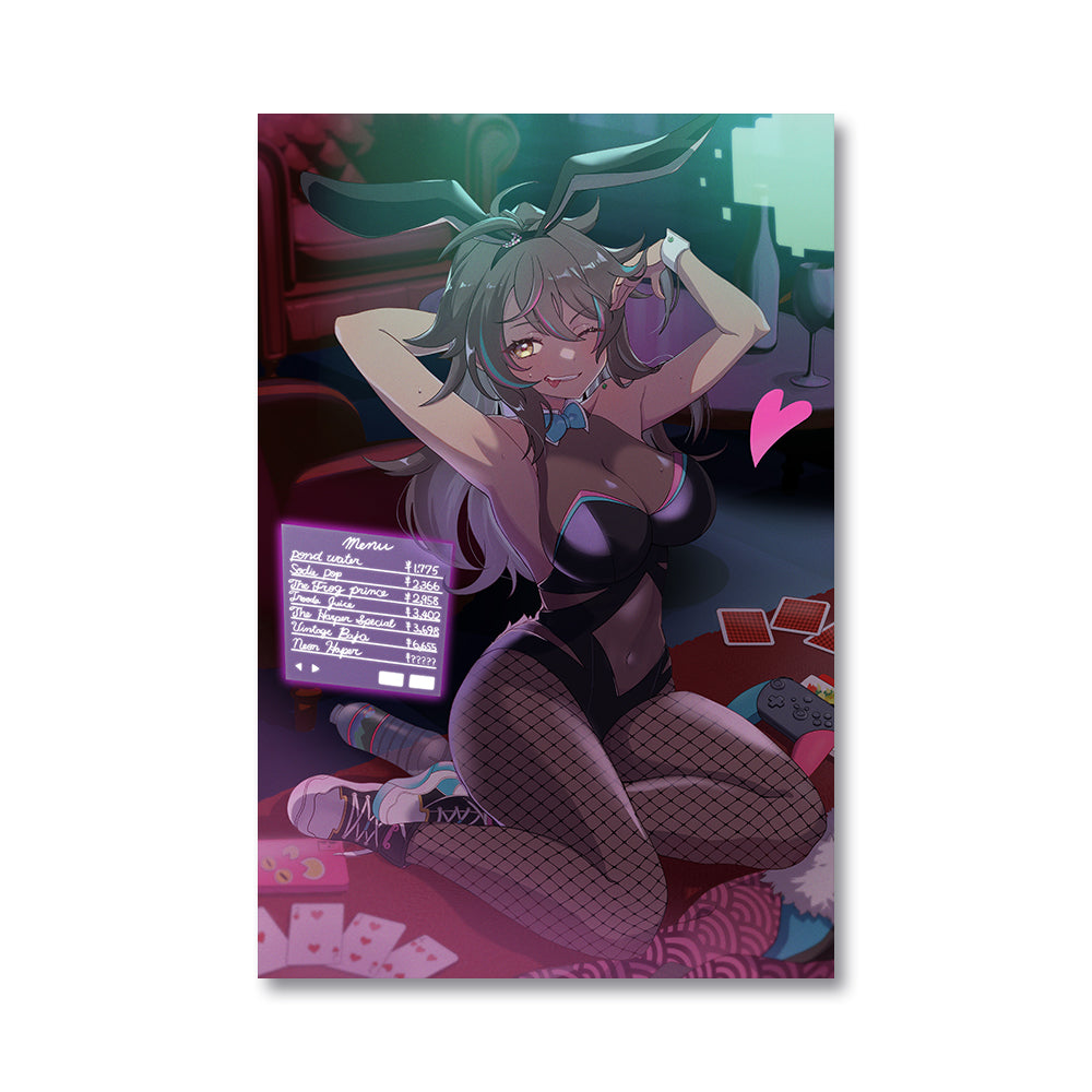 NeonHarper  Bunny Casino Poster