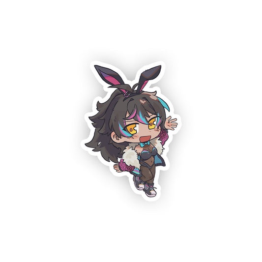 NeonHarper Wave Chibi Sticker