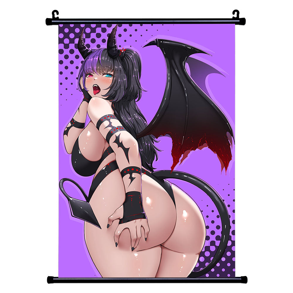 Nephtanica "Succupire Backshot" Wall Scroll