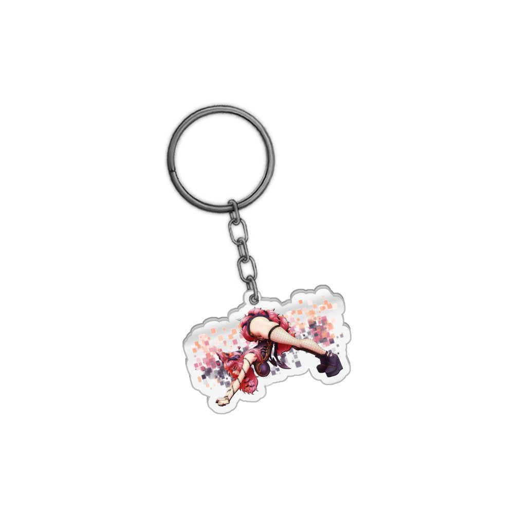 NicoKittenFox "Stretch" Keychain