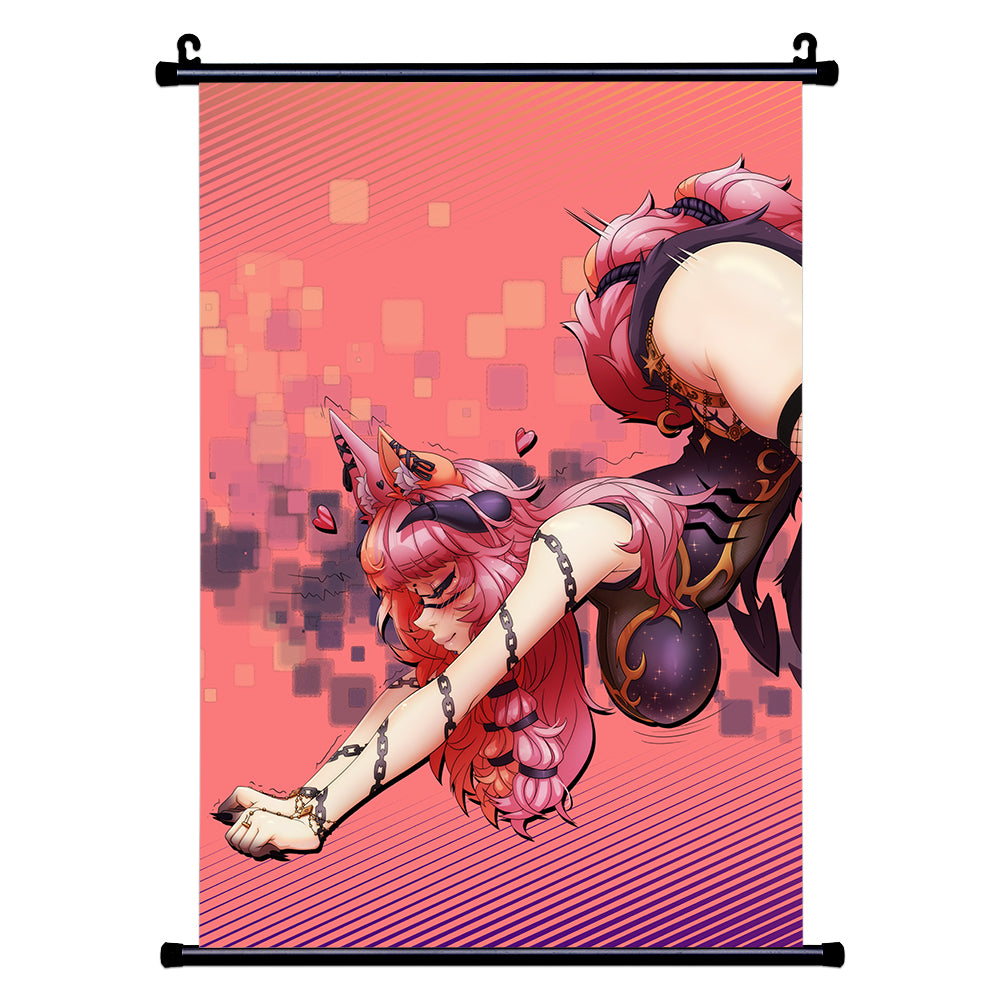 NicoKittenFox "Stretch" Wallscroll