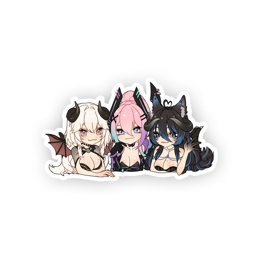 Nightshade Chibi Darlings Sticker