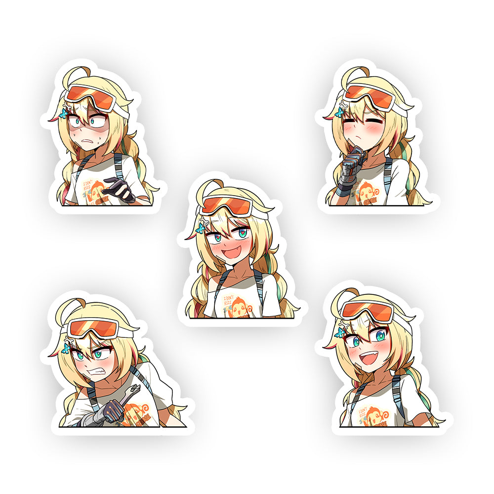 Nikki Rei Sticker Pack A