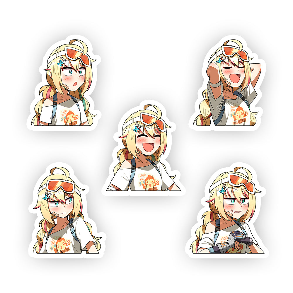 Nikki Rei Sticker Pack B