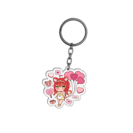 Niwwu Balloons Chibi Keychain
