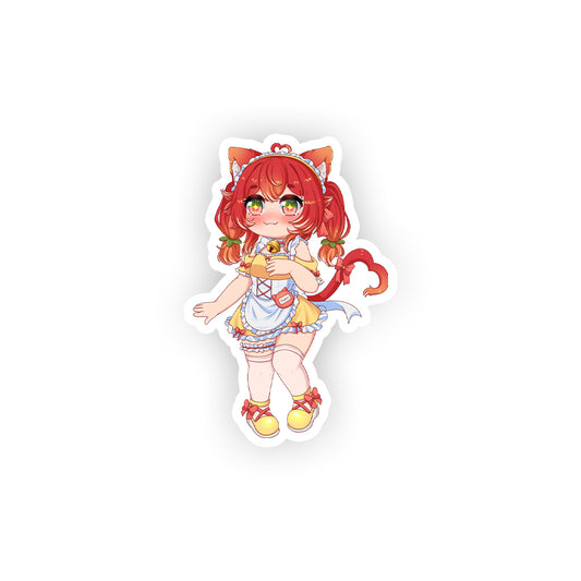 Niwwu Chibi Maid Sticker