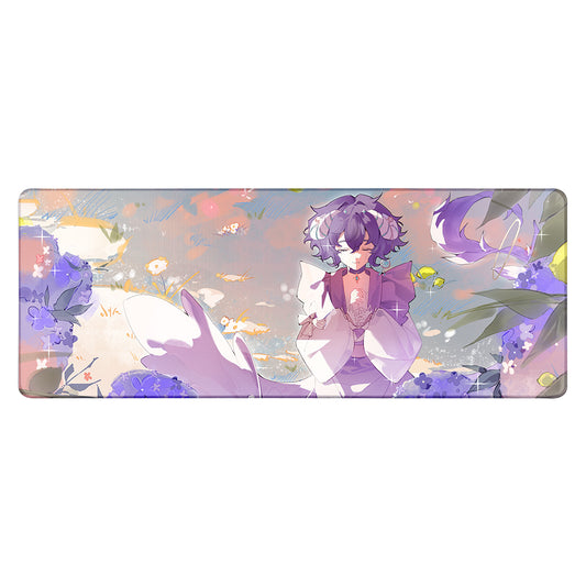 NoctilucaVT Ethereal Flower Field XL Mousepad