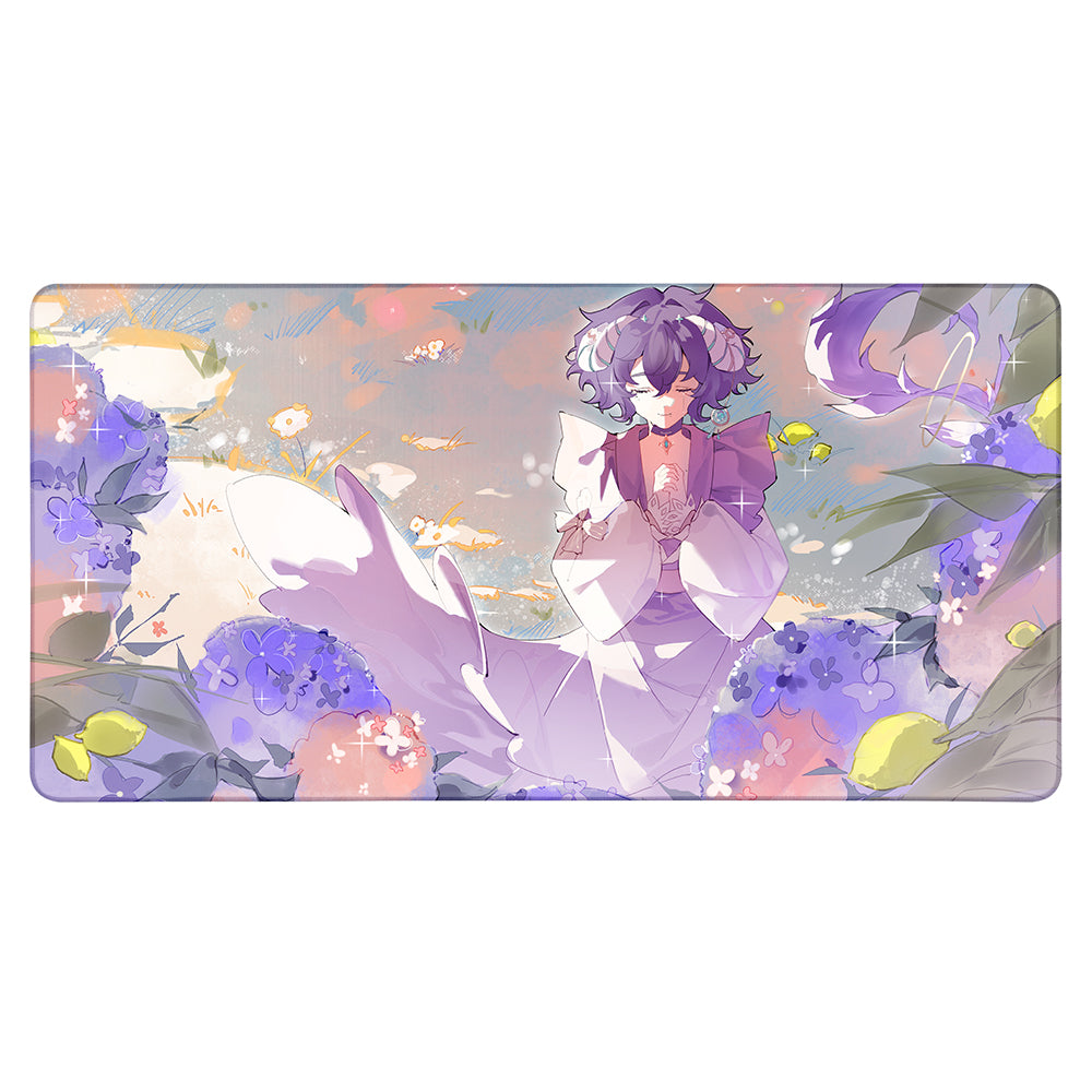 NoctilucaVT Ethereal Flower Field XXL Mousepad