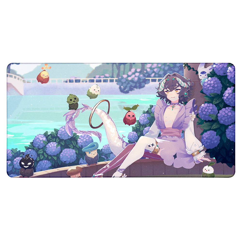 NoctilucaVT Hydrangea Garden XXL Mousepad