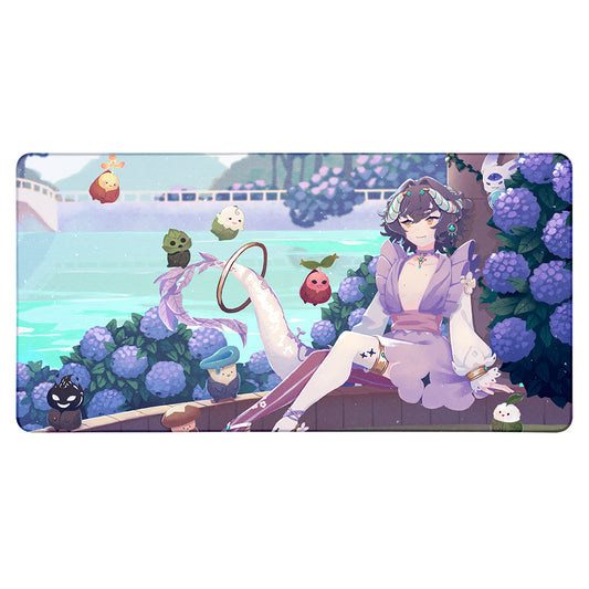 NoctilucaVT Hydrangea Garden XXL Mousepad