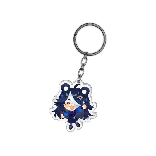 Nova Polaris Star Wave Acrylic Keychain