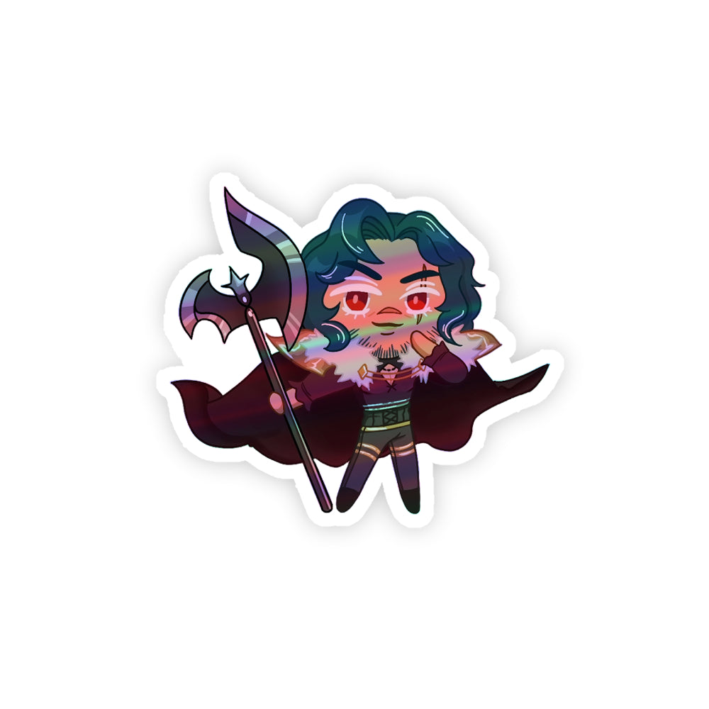 Noxian Commodore Holographic Sticker