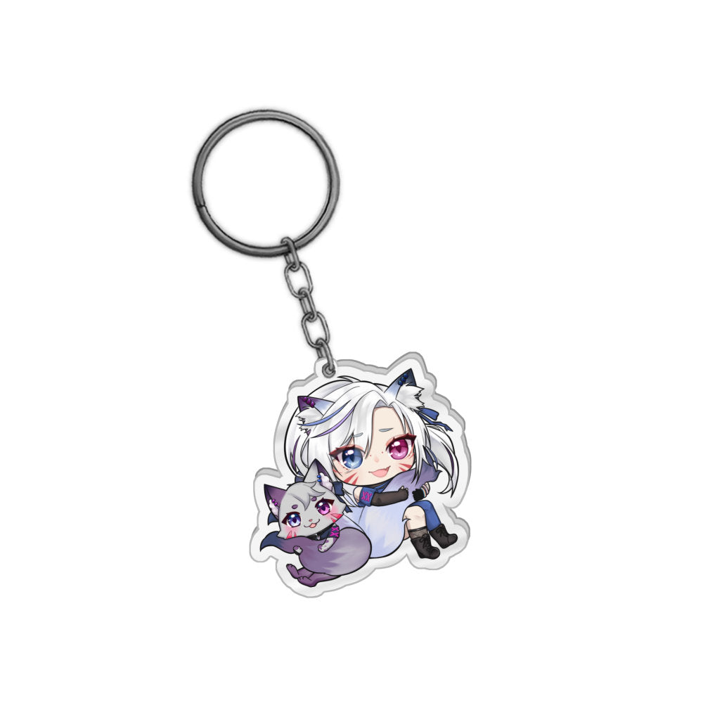 Nyara Twin Tails Keychain