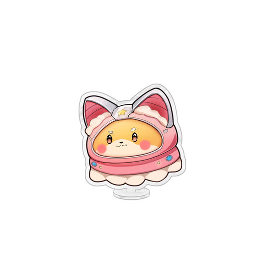 Nyota_Inu Helmet Mini Standee