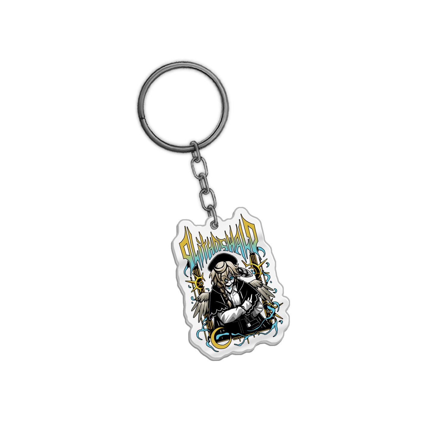 OlithOswald Librarian Keychain