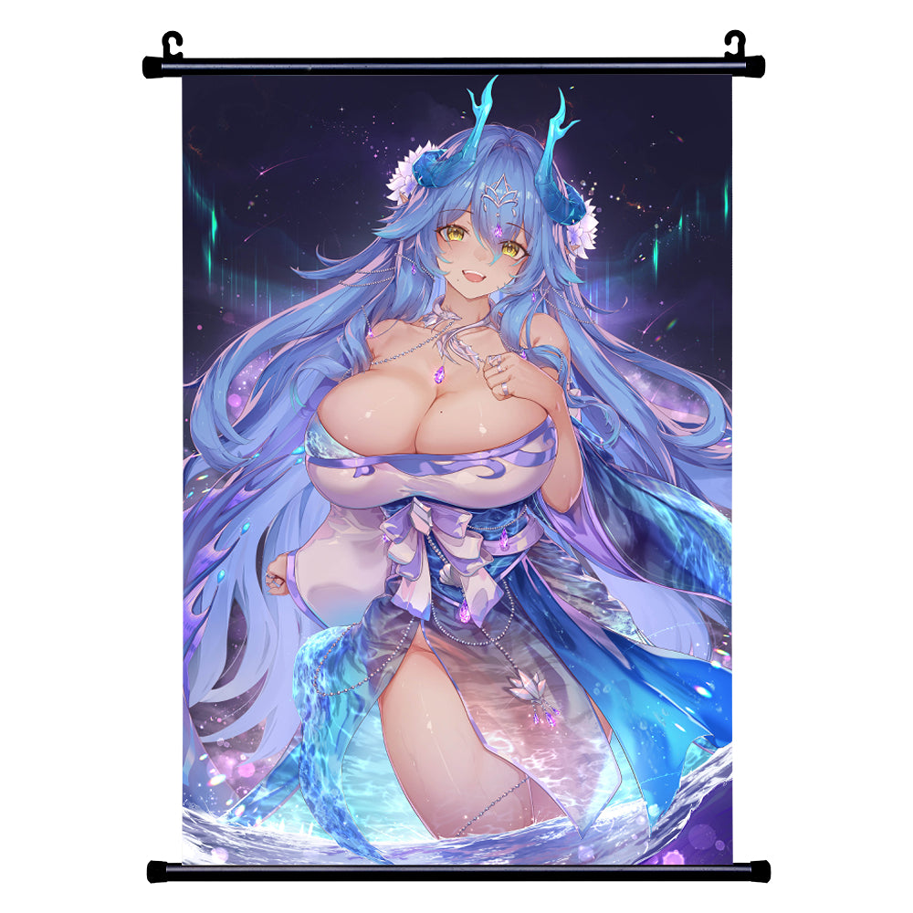OmariShizuku "Sea and Stars" Wall Scroll