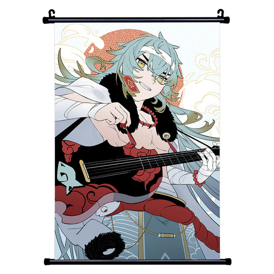 OneLittlePiranha Piraniabīto Wall Scroll