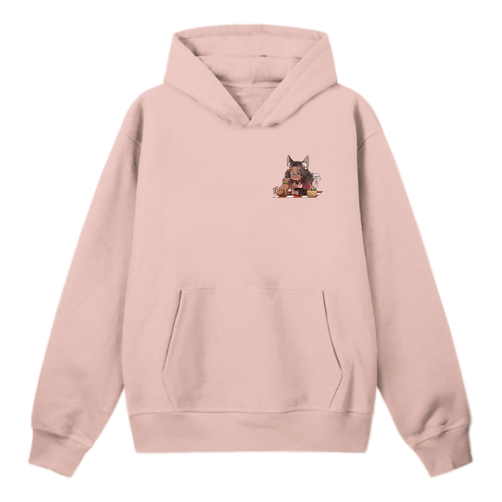 JoannaBeans Friendly Picnic Hoodie(Pink)