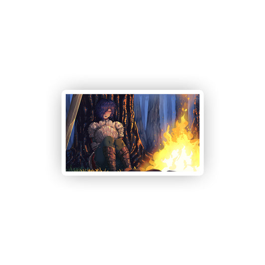 Paladin Shadows "A Good Knight's Rest" Sticker