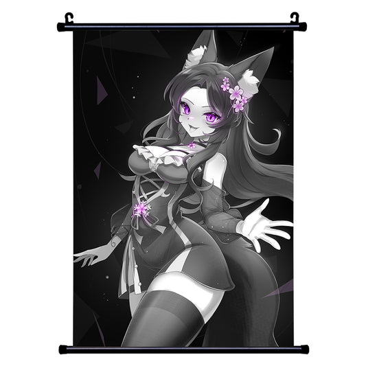 PeachesVtuber Holy Thighble Wall Scroll