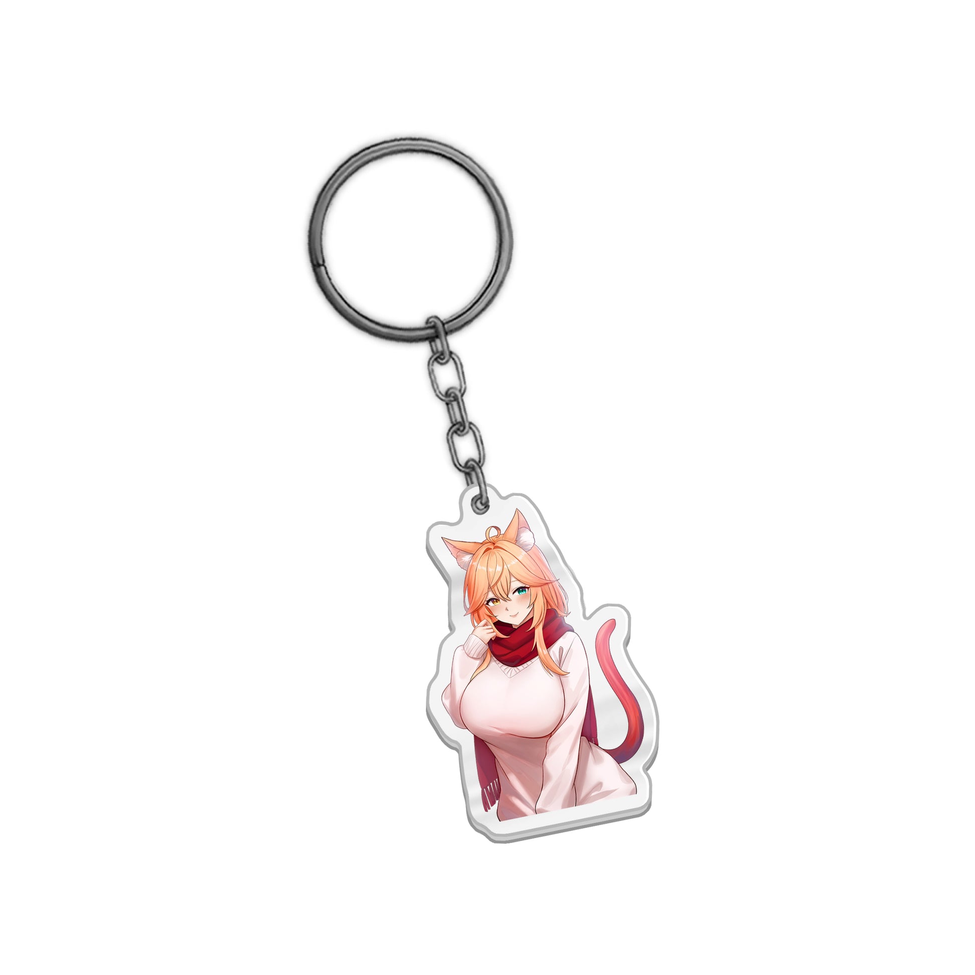 Peachuri 'Merry & Peachy' Keychain