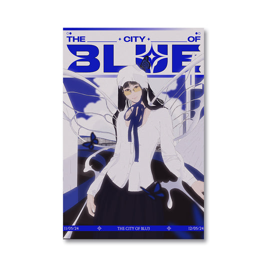 Bluepid "City of Blue" Poster