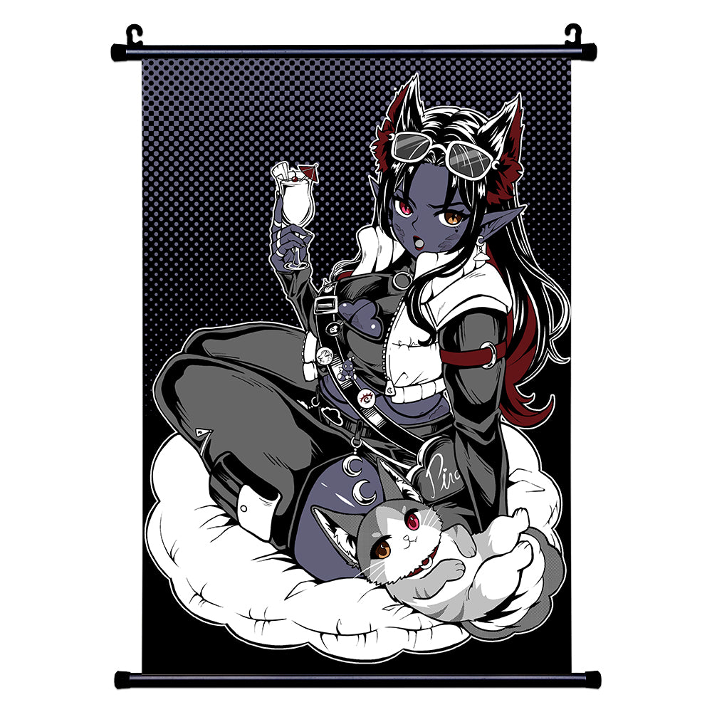 Pina Maowlada "Daydreamer" Wall Scroll