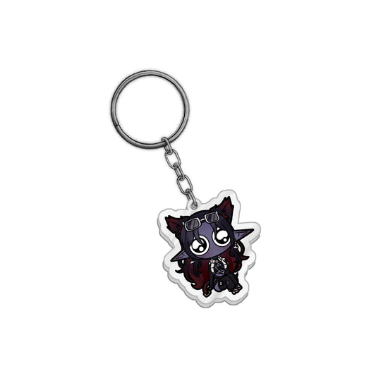 Pina Maowlada "Sadge" Acrylic Keychain