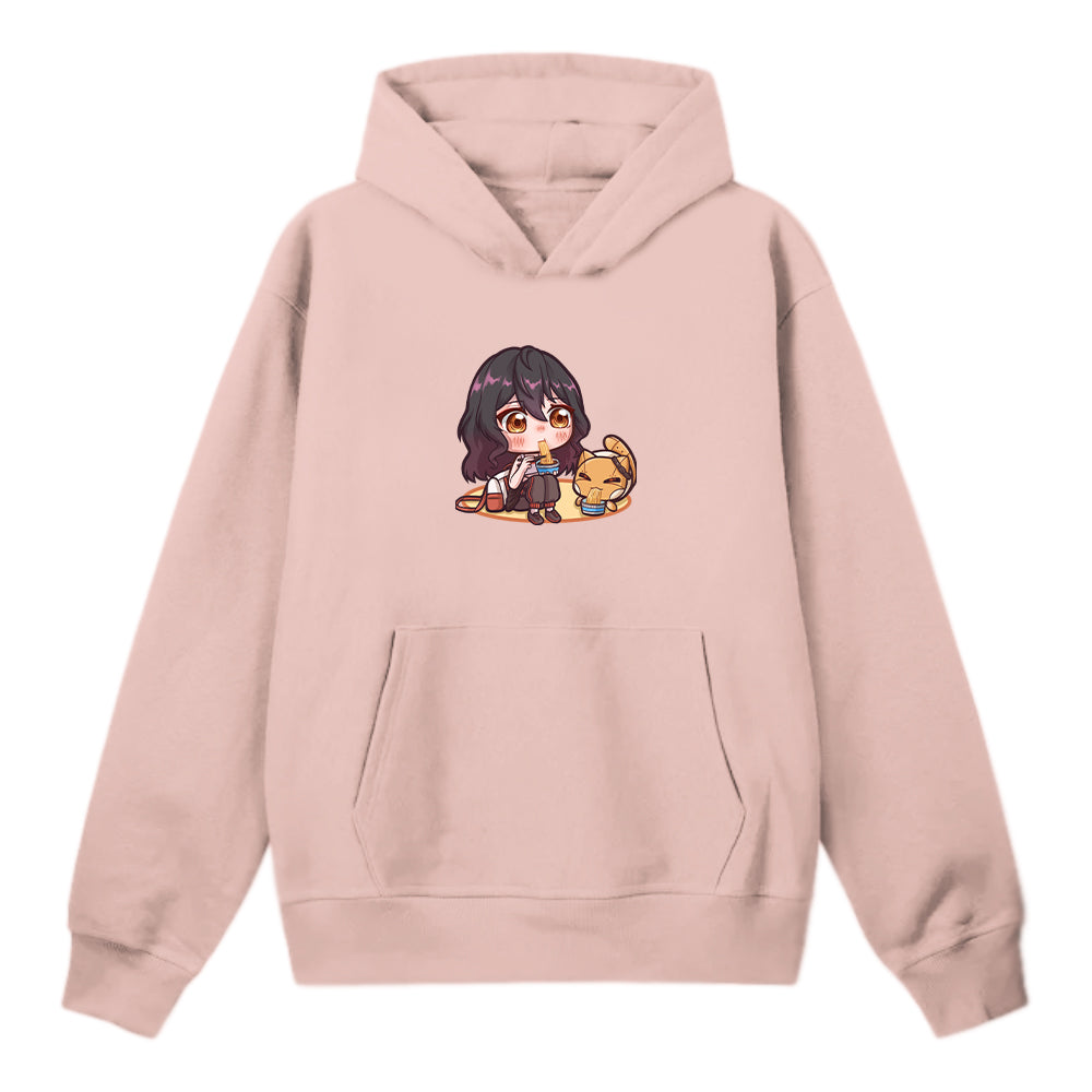 cptcamille Lunch Time Hoodie (Pink)