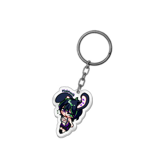 PinkPanik Keychain