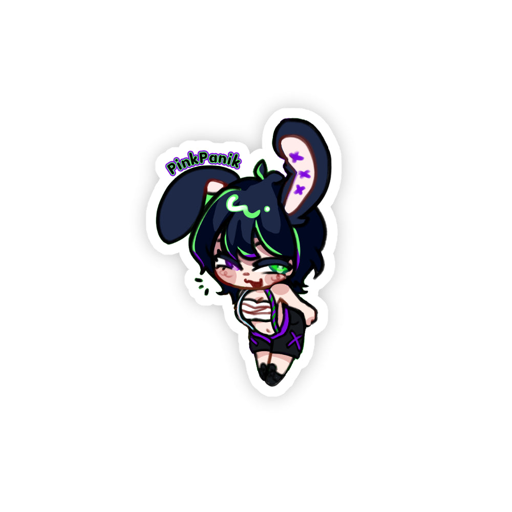 PinkPanik Sticker