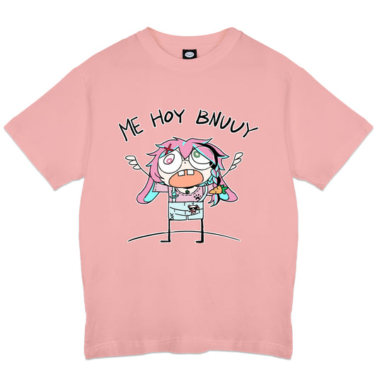 Okuno Colored Doodle Pink T-Shirt