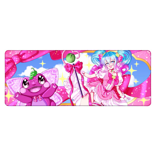 Pinkicafe "Pinki & Mishi" XL Mousepad