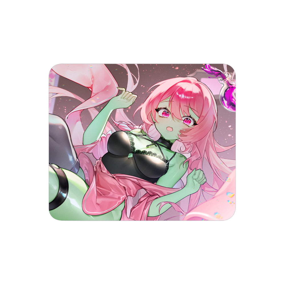 Pinkzombie8u "Floating Disaster" Mousepad