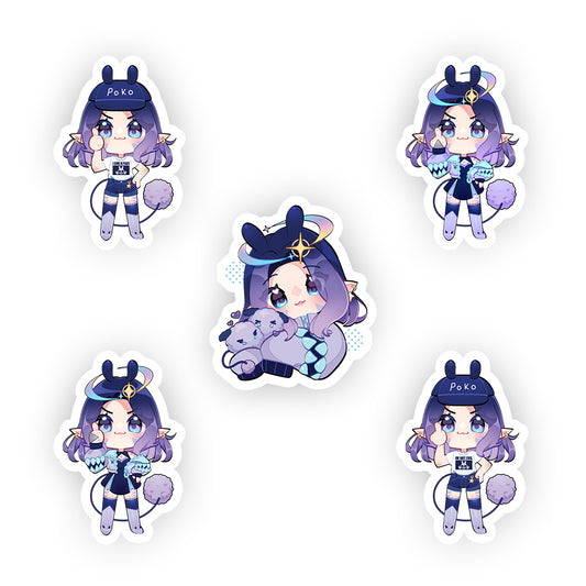 Poko Bun Sticker Pack