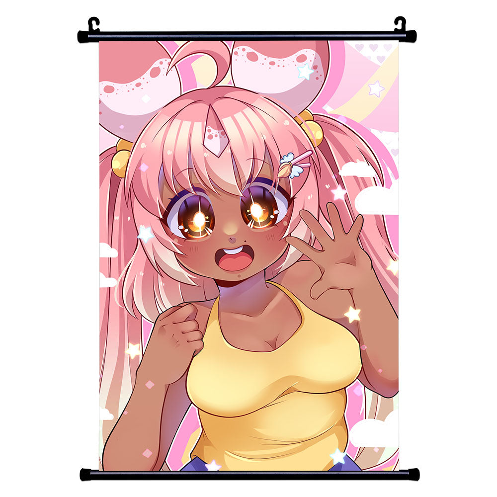 PokuMii 'Dazzling Unibun' Wall Scroll