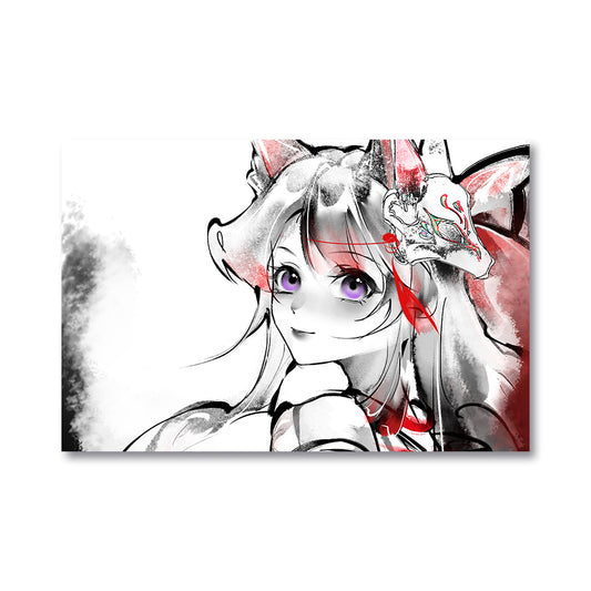 Popacollaa "Painted Gaze" Poster