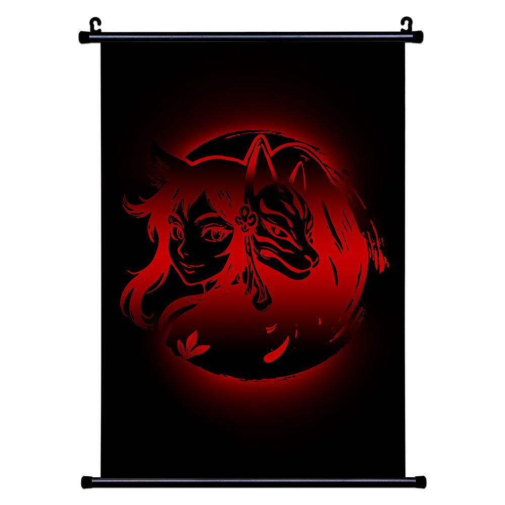Popacollaa "Red Gloss" Wall Scroll