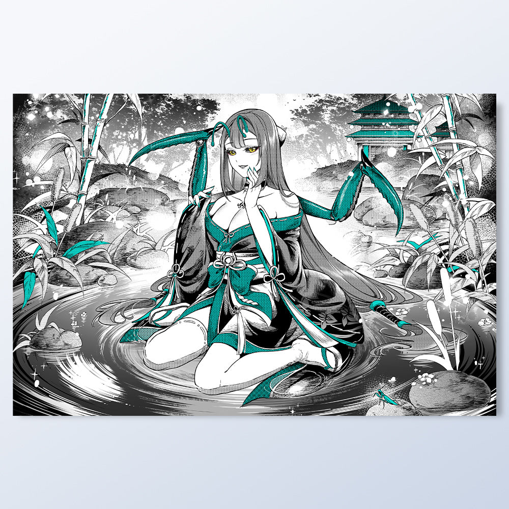 Grace Kamakiri Graceful Pond Poster